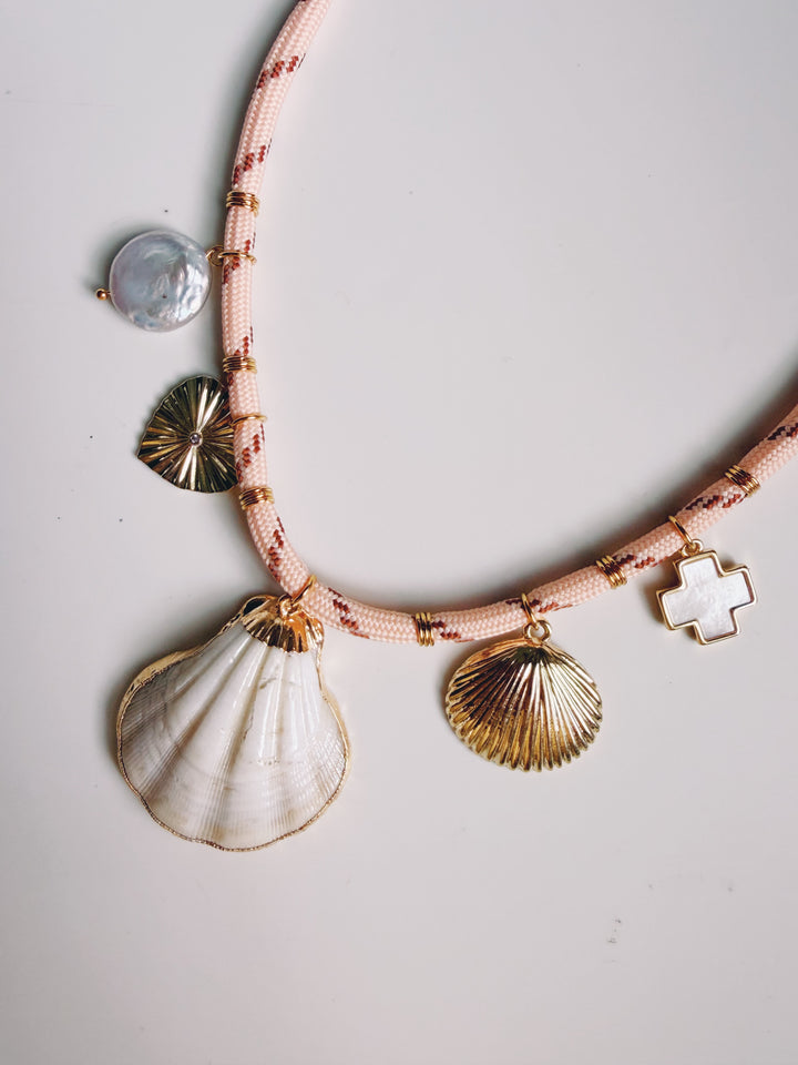 Sol Paracord Charm Necklace, Marine Dreams