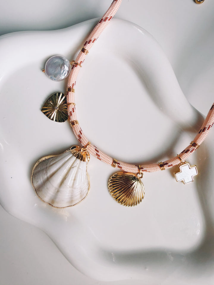 Sol Paracord Charm Necklace, Marine Dreams