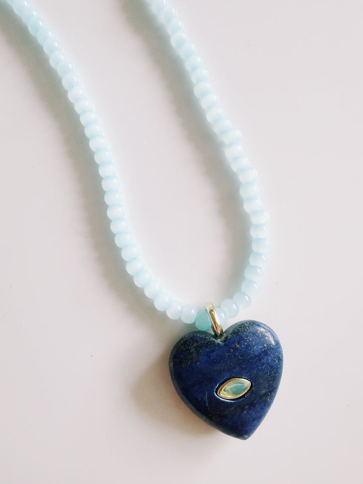 Spring Greens Waters Necklace