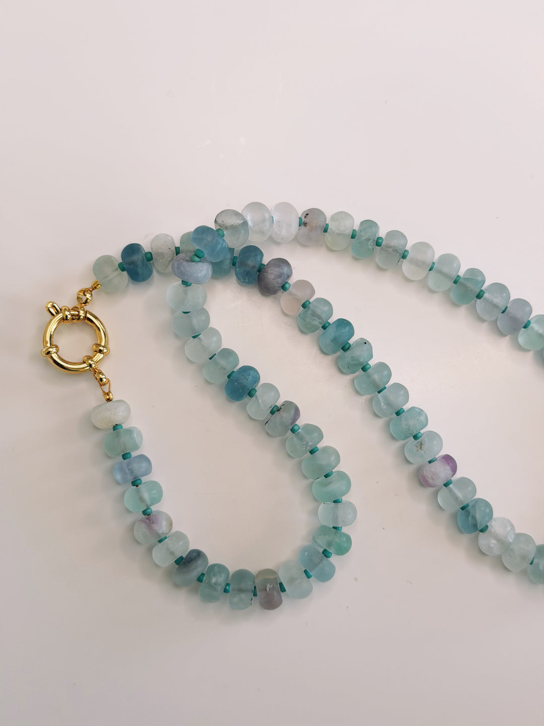 Vapor Matte Stone Necklace