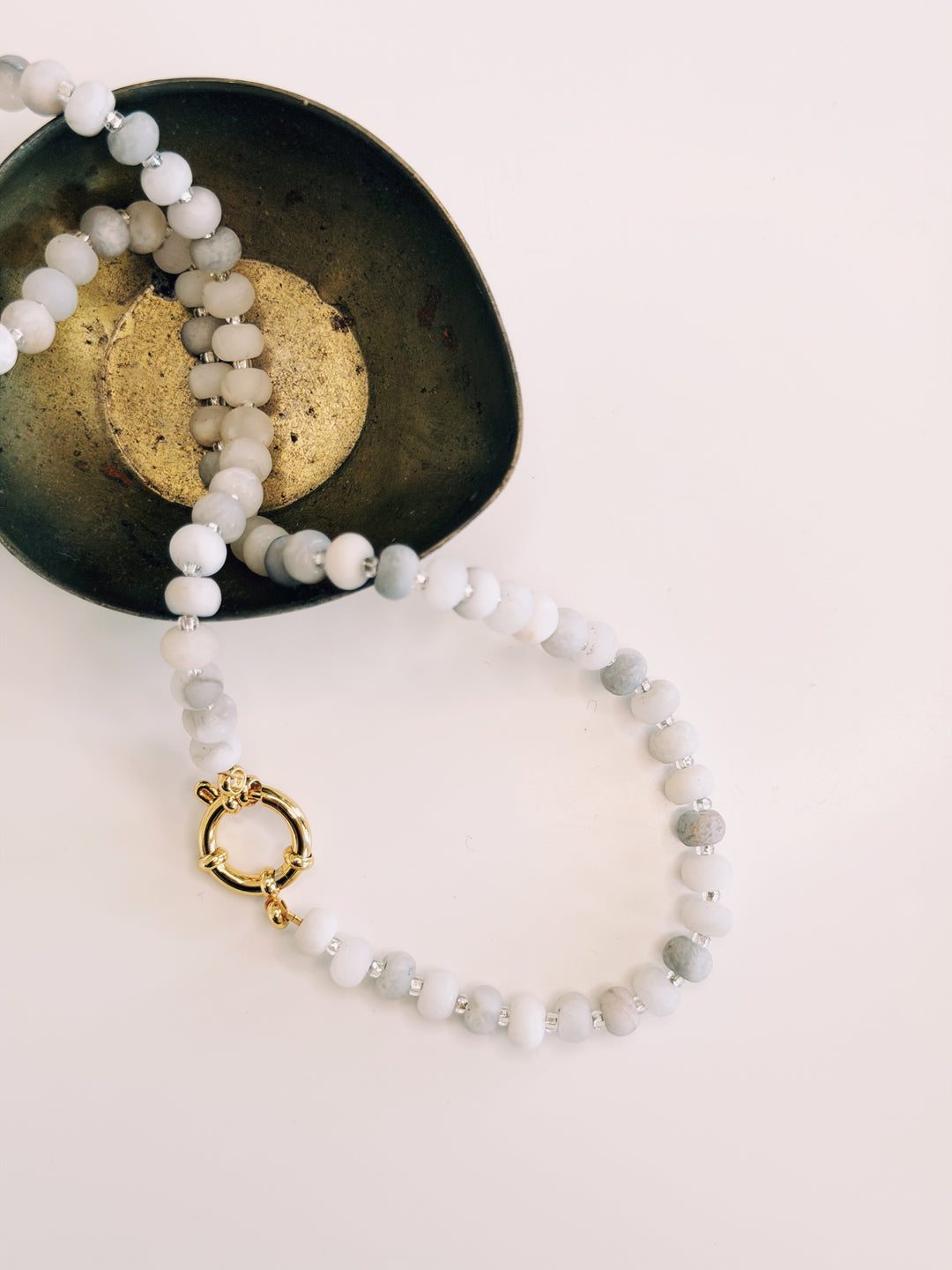 Whisper Matte Stone Necklace